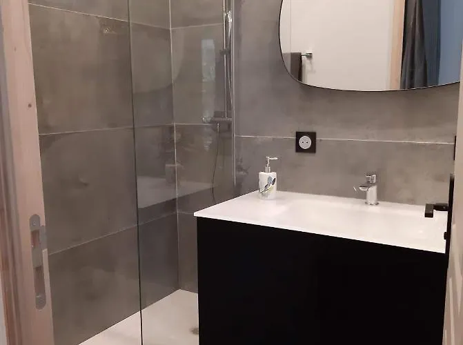 Sweet 2 Pieces 42 M2 Chambre, Salon, Cuisine, Grande Terrasse, Parking Proche Centre Et 公寓 巴斯蒂亚